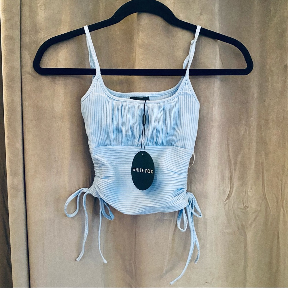 White Fox Boutique ribbed tank